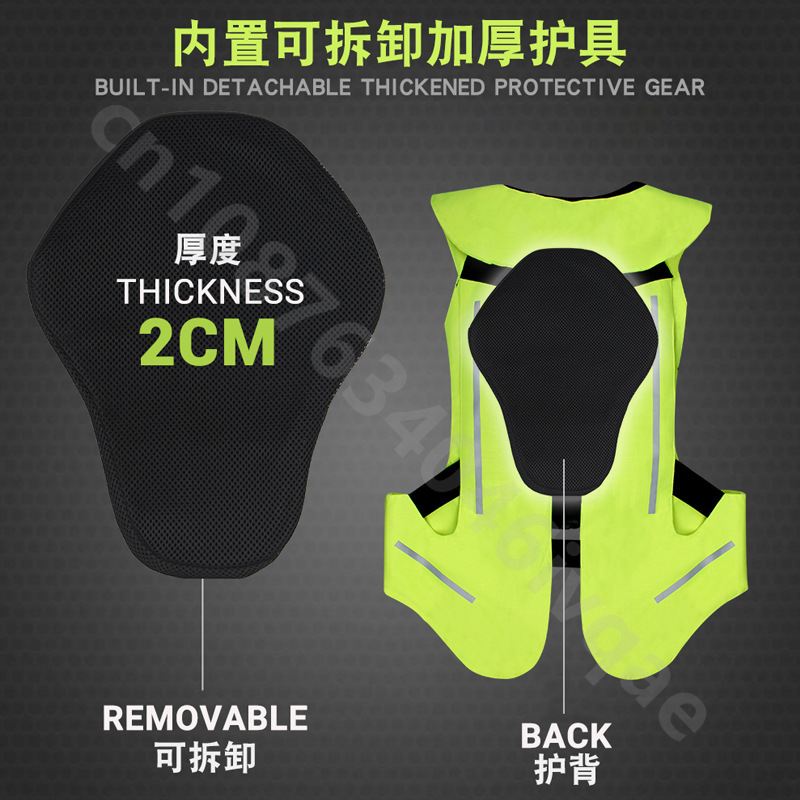 Motorcycle Rider Protective Ve - Motorcycle Gear With Airbag review and price