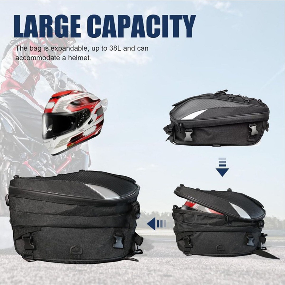 Motorcycle Helmet Bag Large Ca - Motorcycle Gear With Airbag review and price