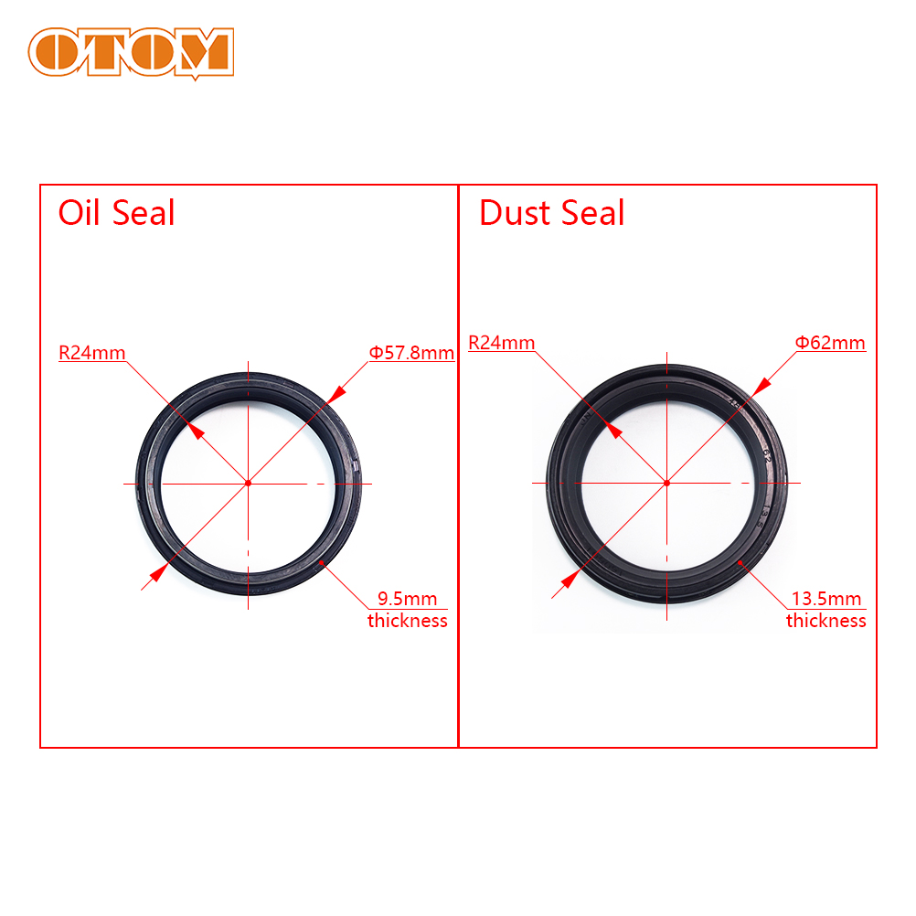 OTOM Motorcycle 48mm Front For - Motorcycle Gear Airbag review and price