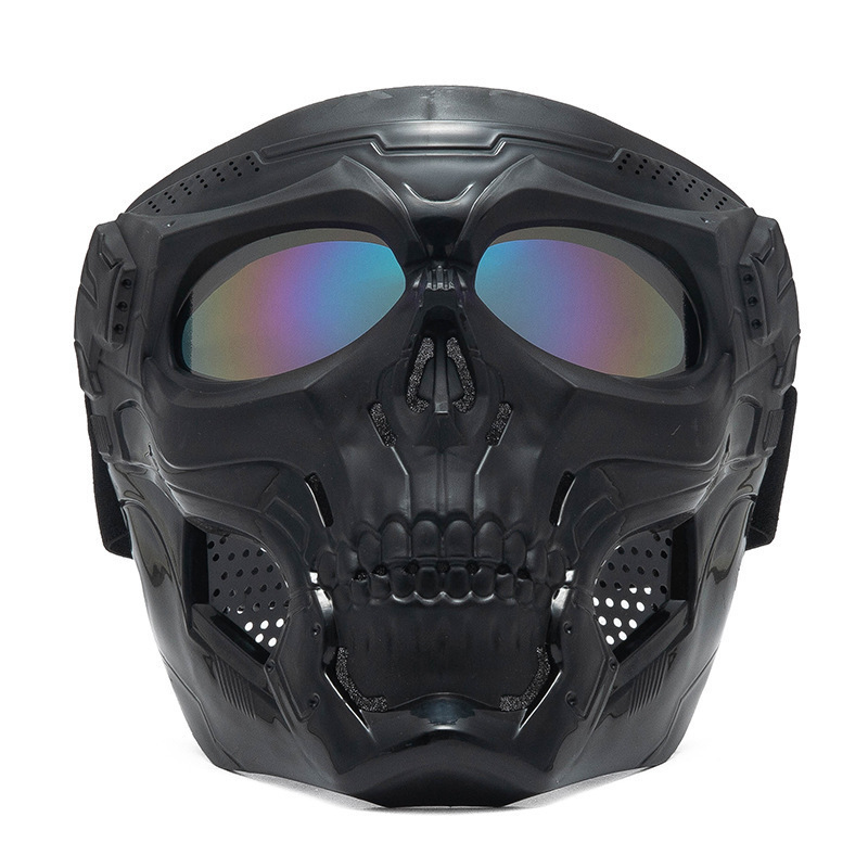 Skull Motorcycle Full Face Mas - Motorcycle Gear Cycle review and price